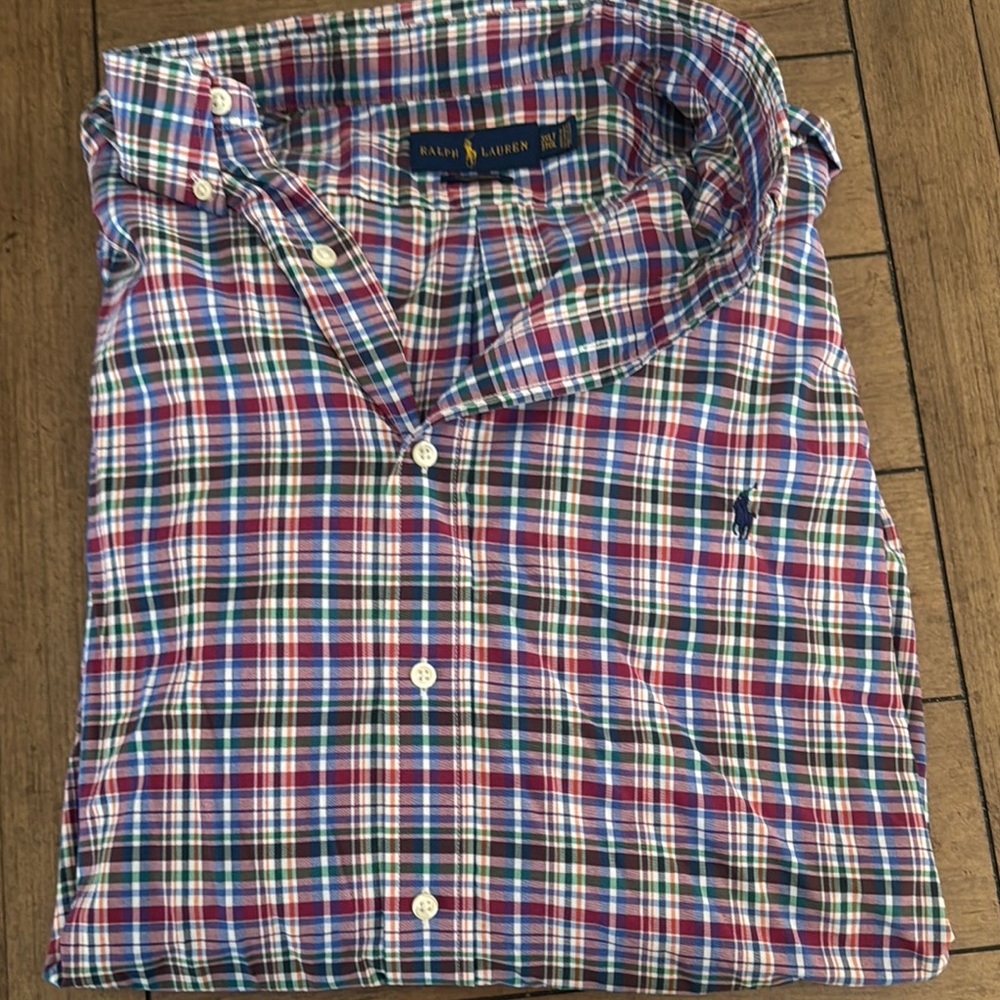 Ralph Lauren Men's Multicolor Plaid Shirt